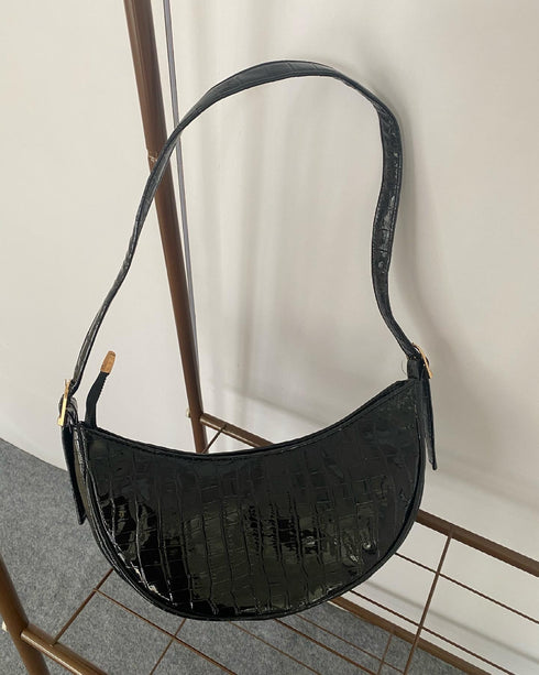 Moon Shape Baguette Bags